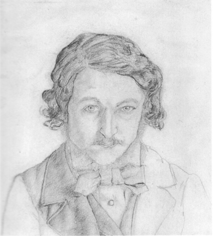 William Morris Self Portrait 1856