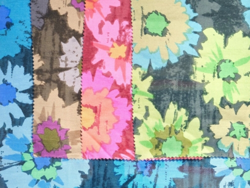 Zenelda. Colleen Farr. 1961. Foulard Silk Header. Liberty Fabrics Archive Zenelda. Colleen Farr. 1961. Foulard Silk Header. Liberty Fabrics Archive